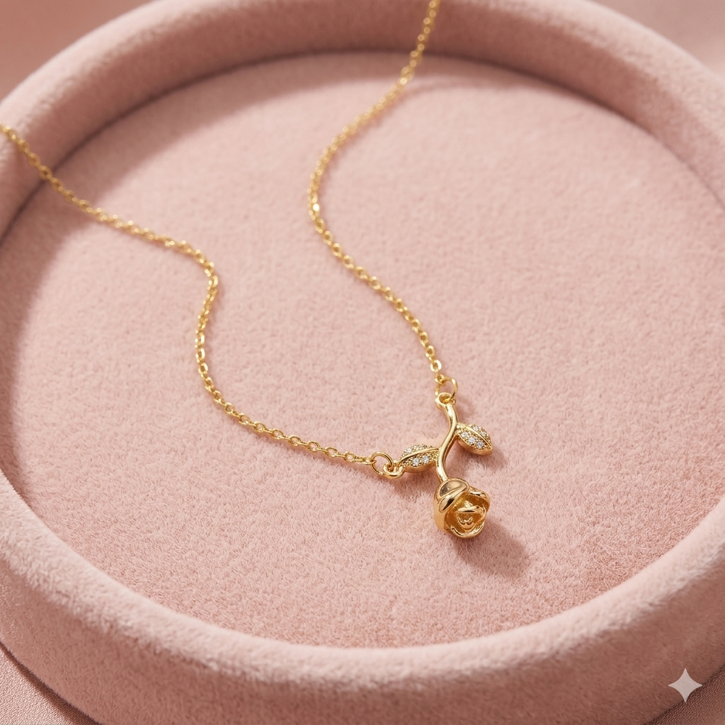 Enchanted Rose Pendant