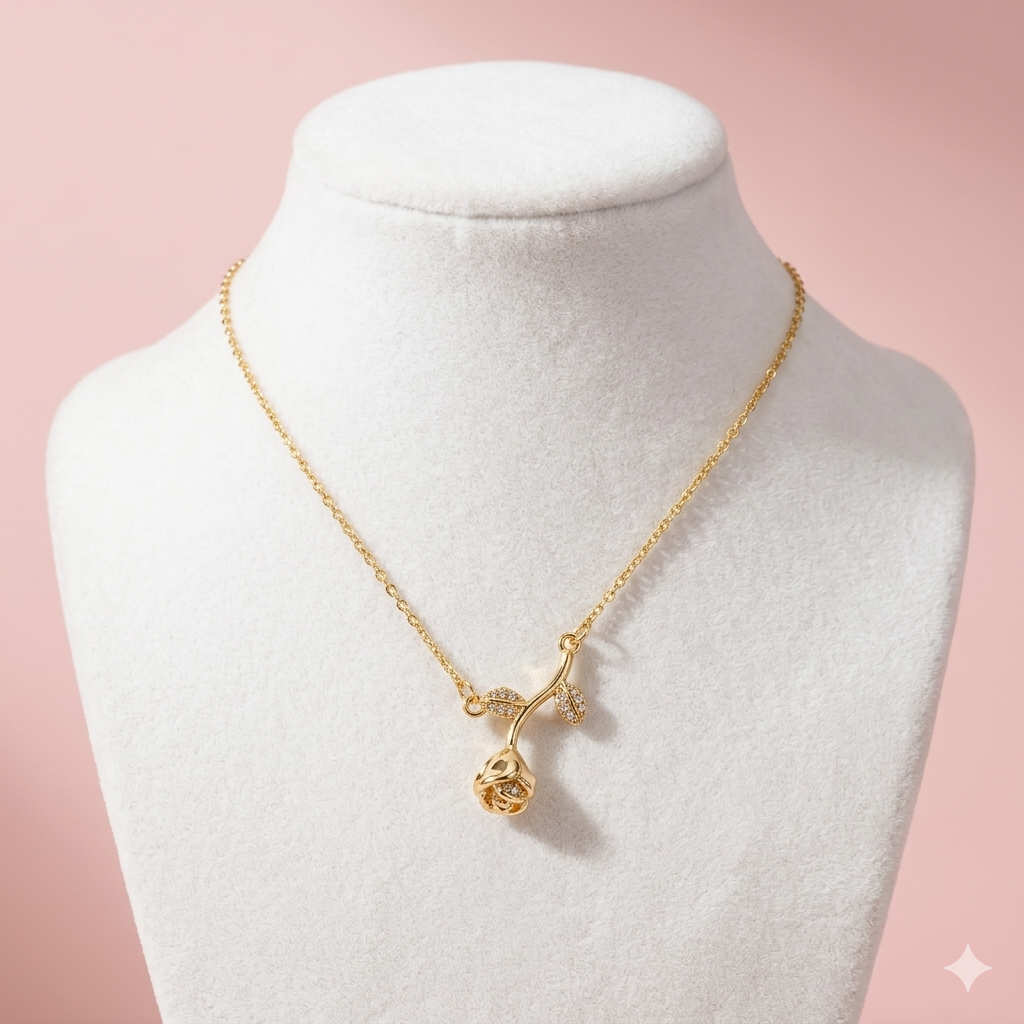 Enchanted Rose Pendant